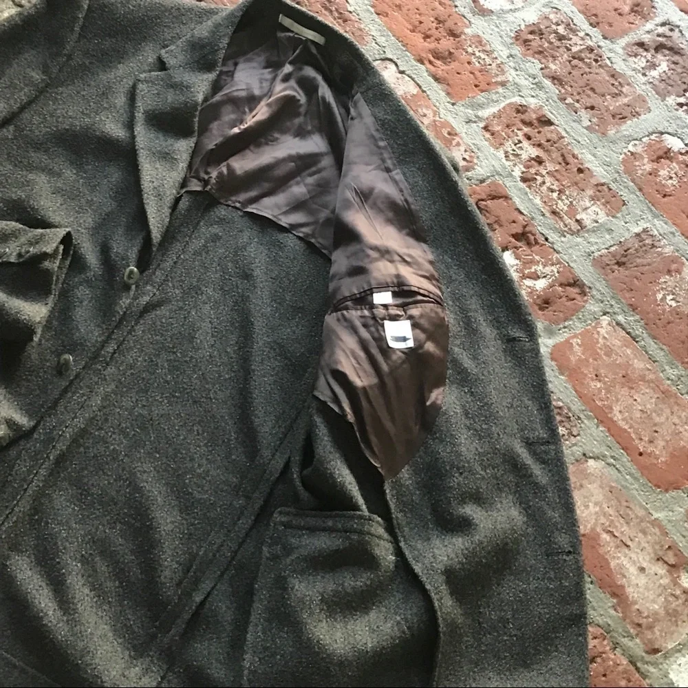 Men's Halogen Wool Blazer 48 Long